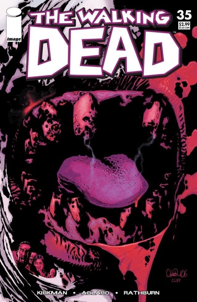 The Walking Dead #35 cover