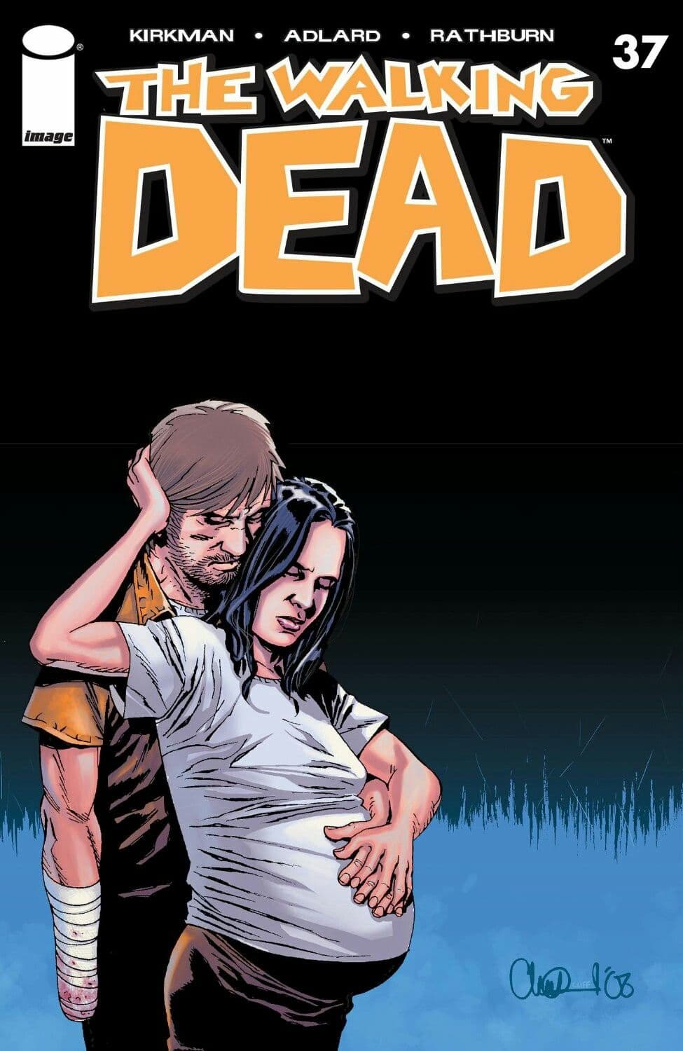 The Walking Dead #37 cover