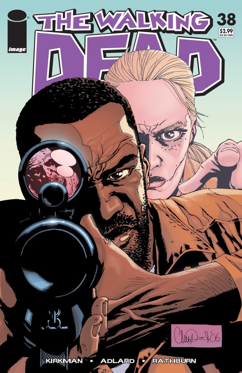 The Walking Dead #38 cover