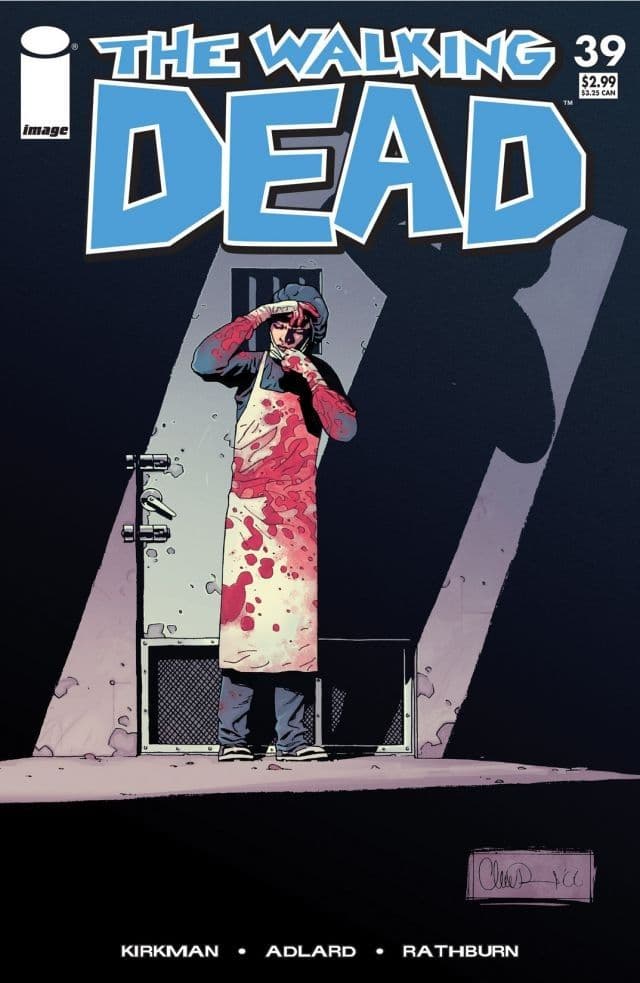 The Walking Dead #39 cover