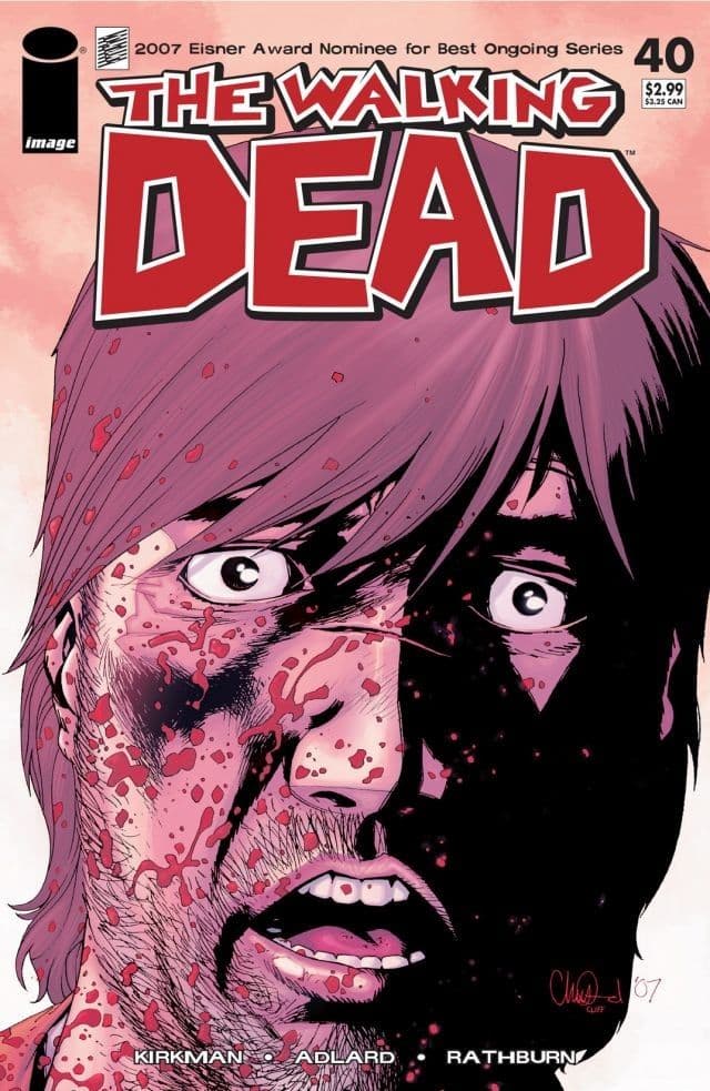 The Walking Dead #40 cover