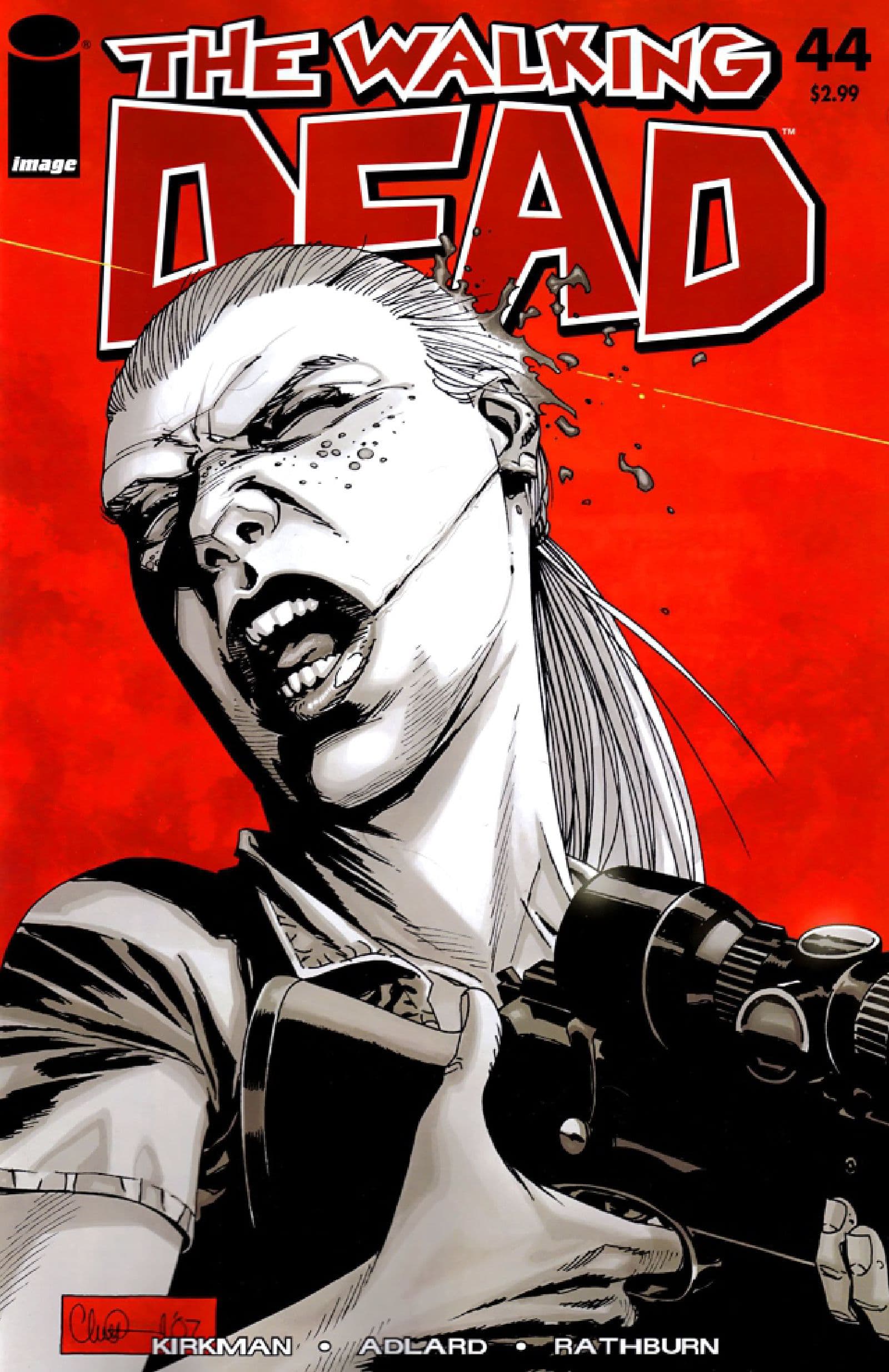 The Walking Dead #44 cover