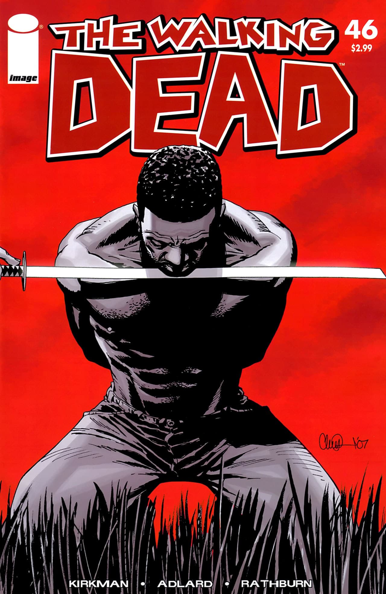 The Walking Dead #46 cover