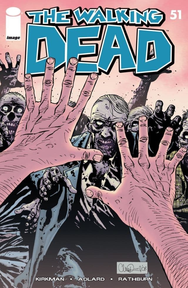 The Walking Dead #51 cover