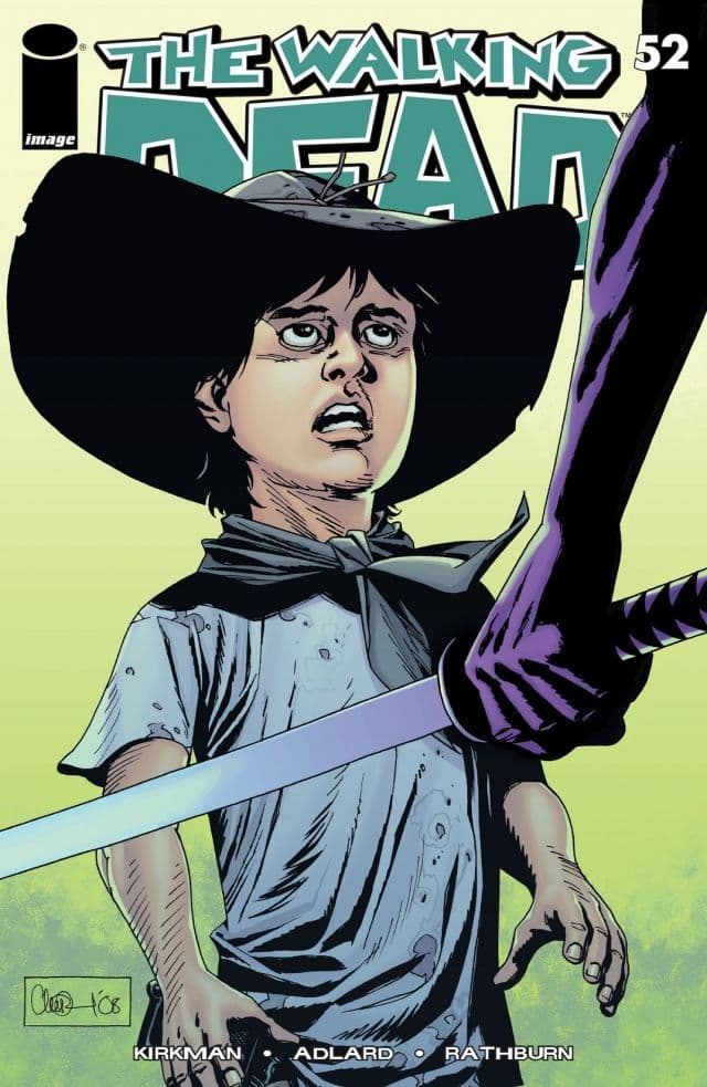 The Walking Dead #52 cover
