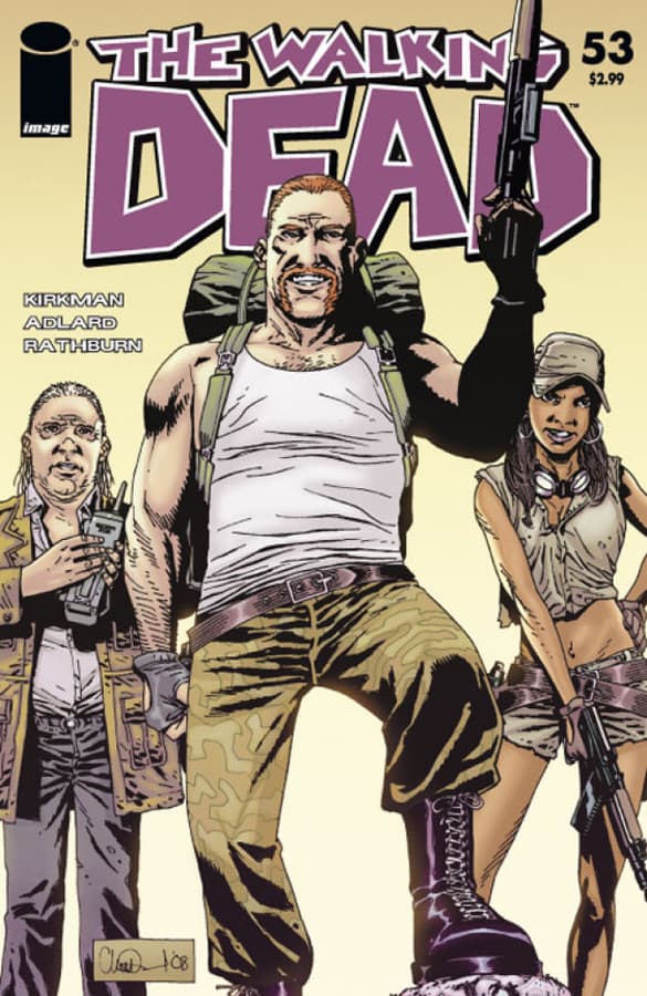 The Walking Dead #53 cover