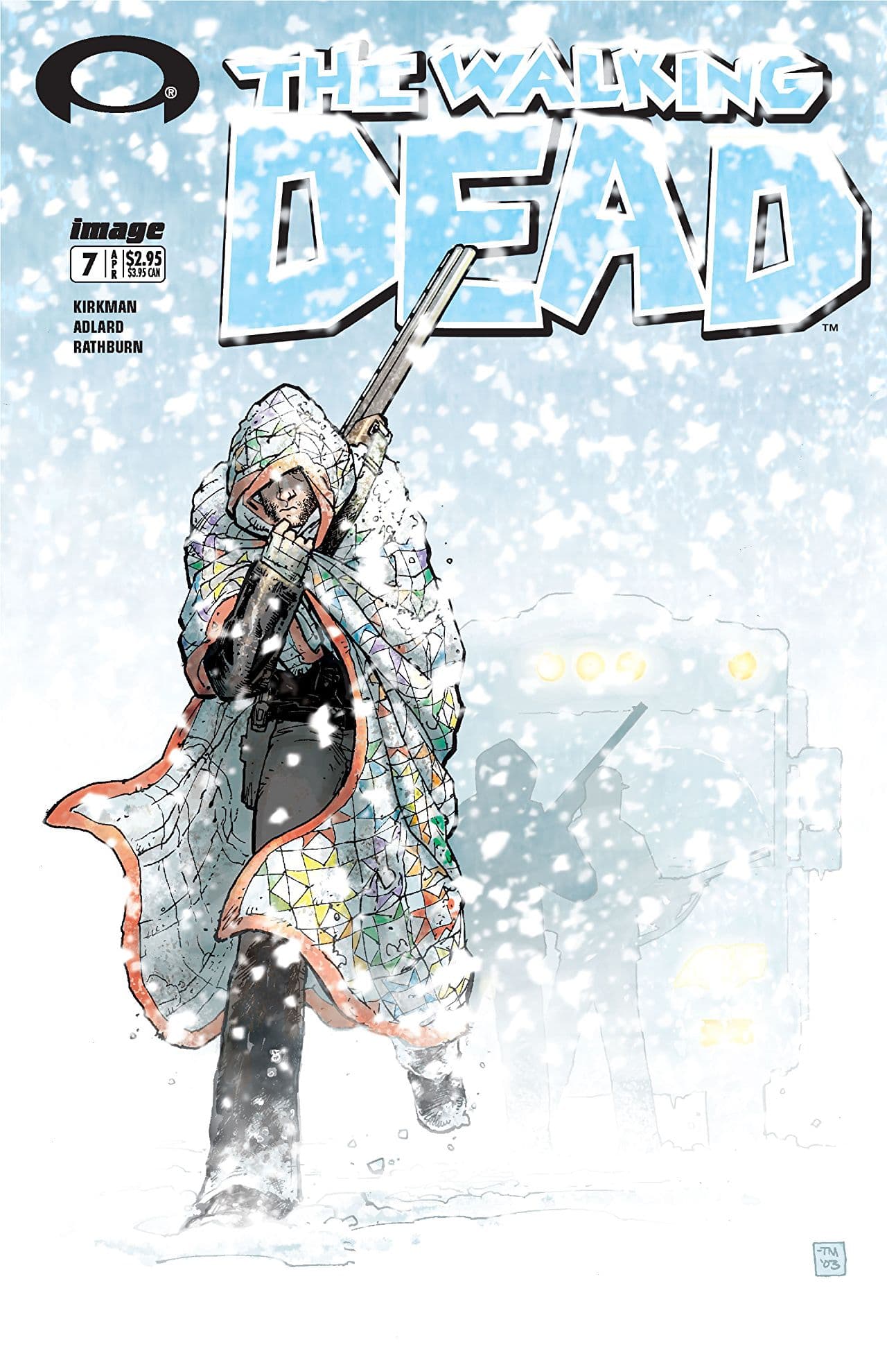 The Walking Dead #7 cover