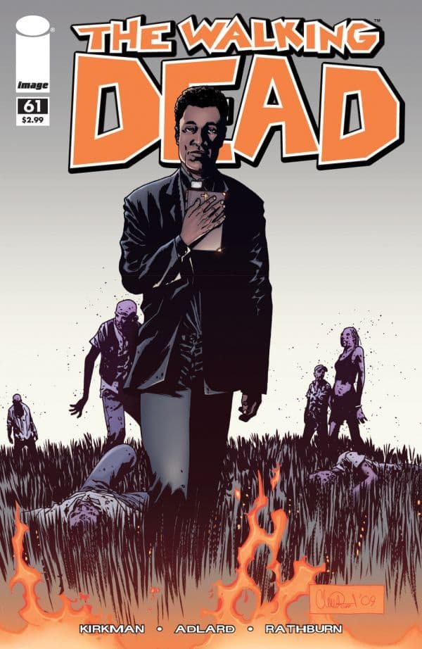 The Walking Dead #61 cover