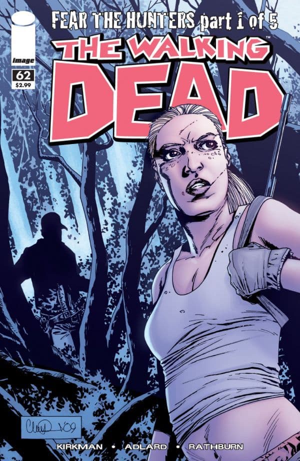 The Walking Dead #62 cover
