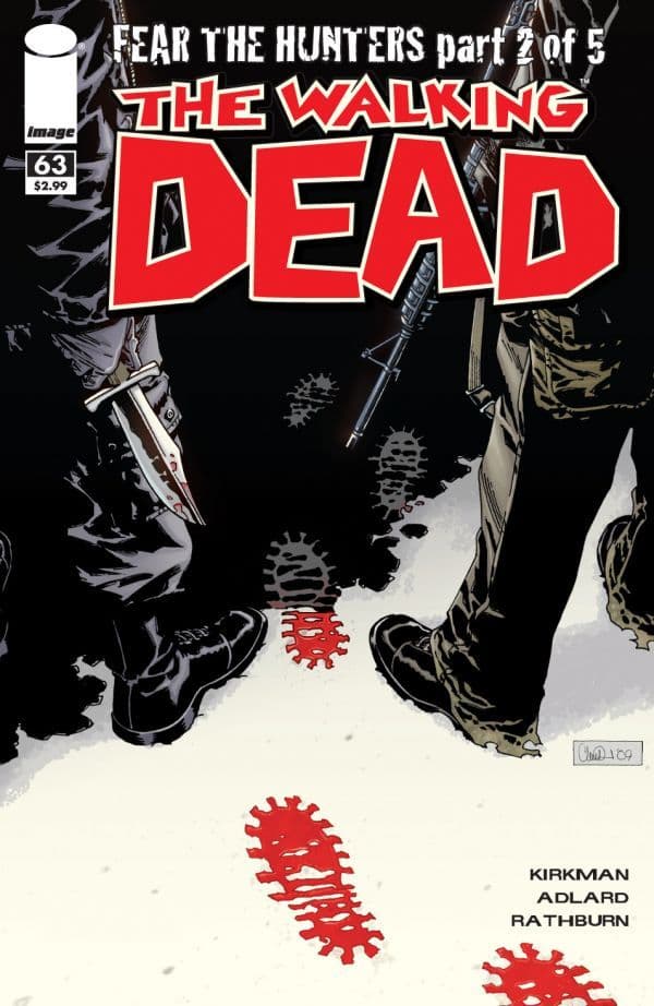 The Walking Dead #63 cover