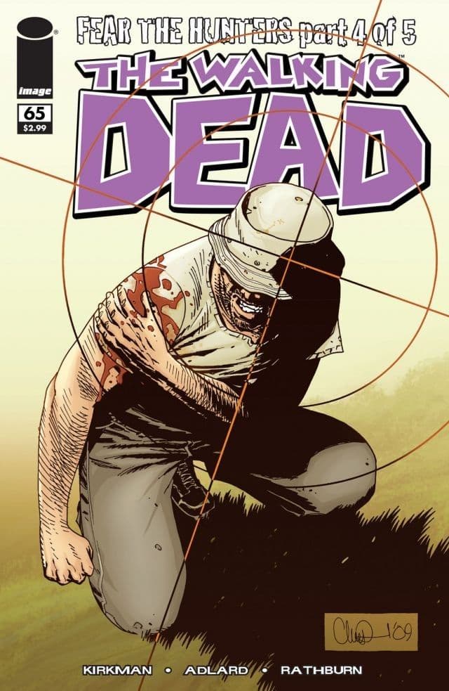 The Walking Dead #65 cover