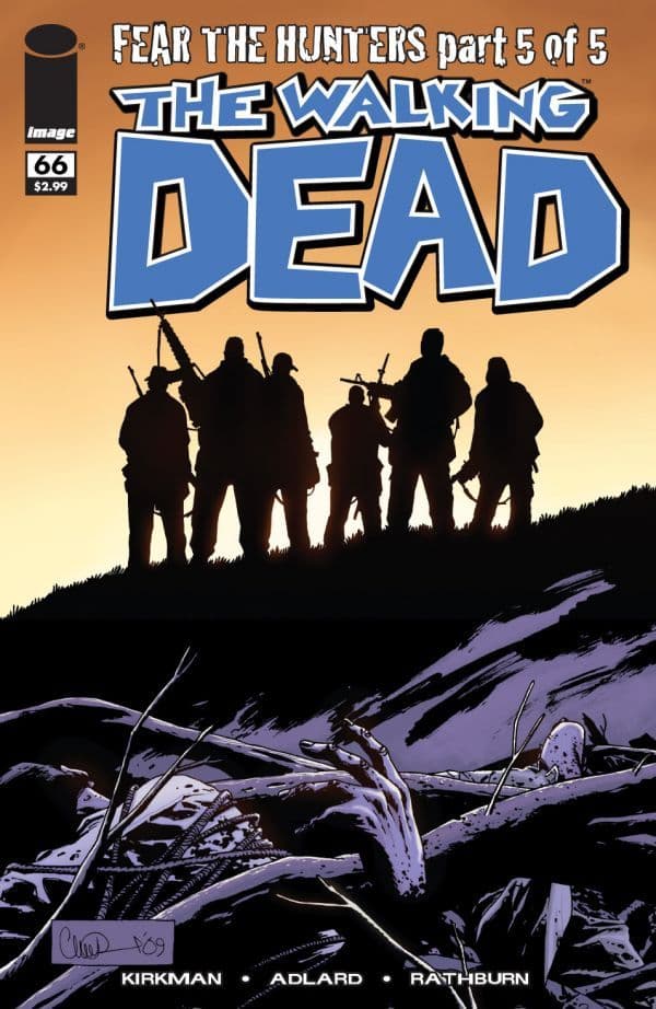 The Walking Dead #66 cover