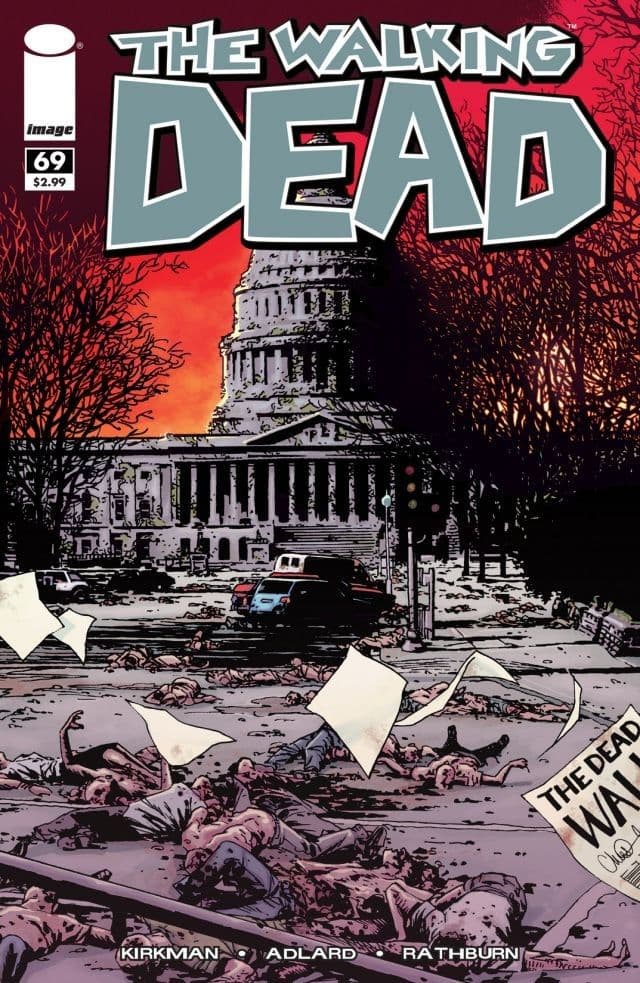 The Walking Dead #69 cover