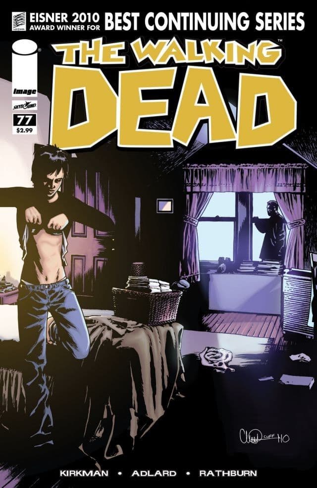 The Walking Dead #77 cover