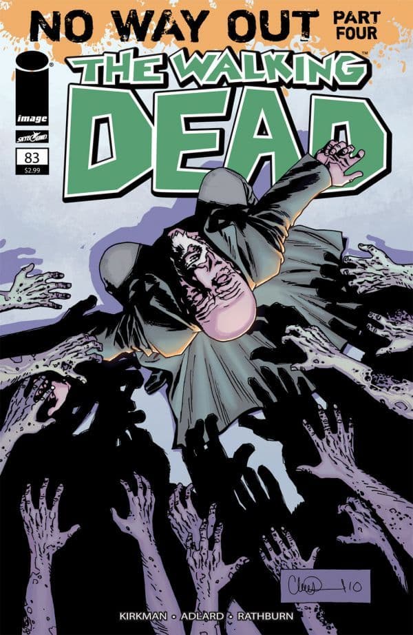 The Walking Dead #83 cover