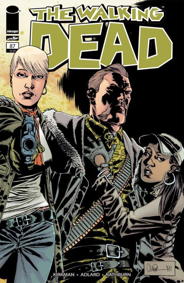 The Walking Dead #87 cover