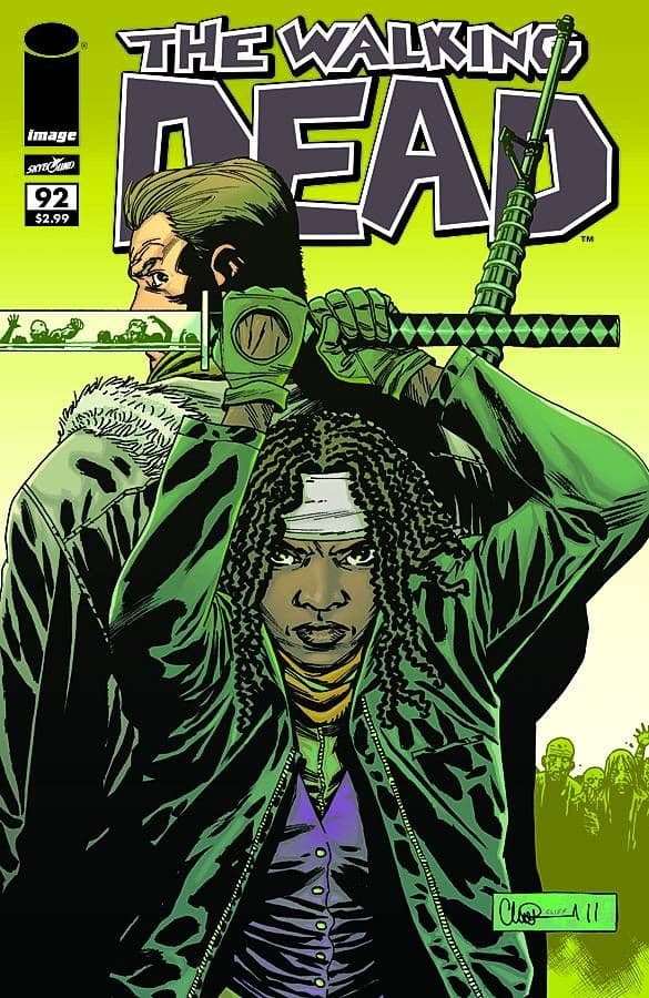 The Walking Dead #92 cover
