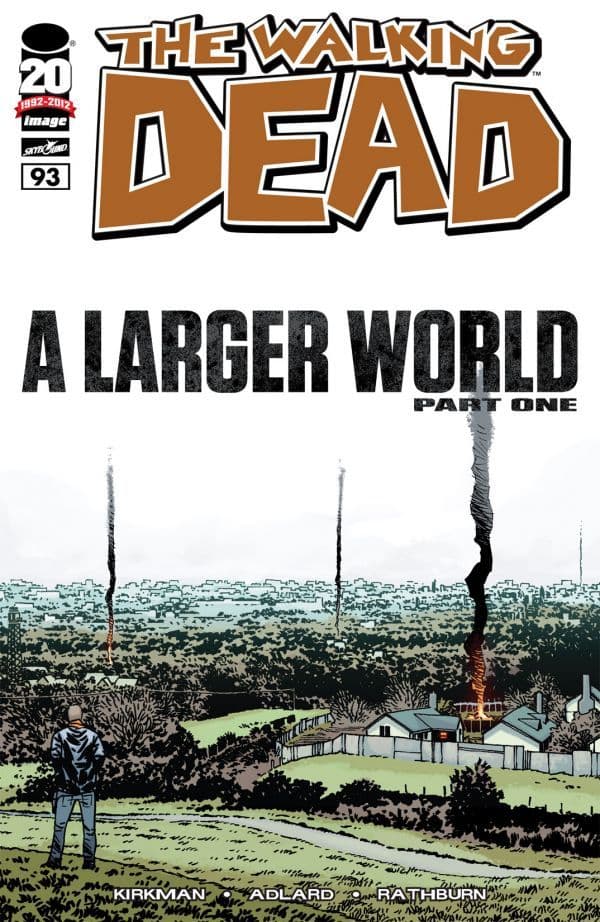 The Walking Dead #93 cover
