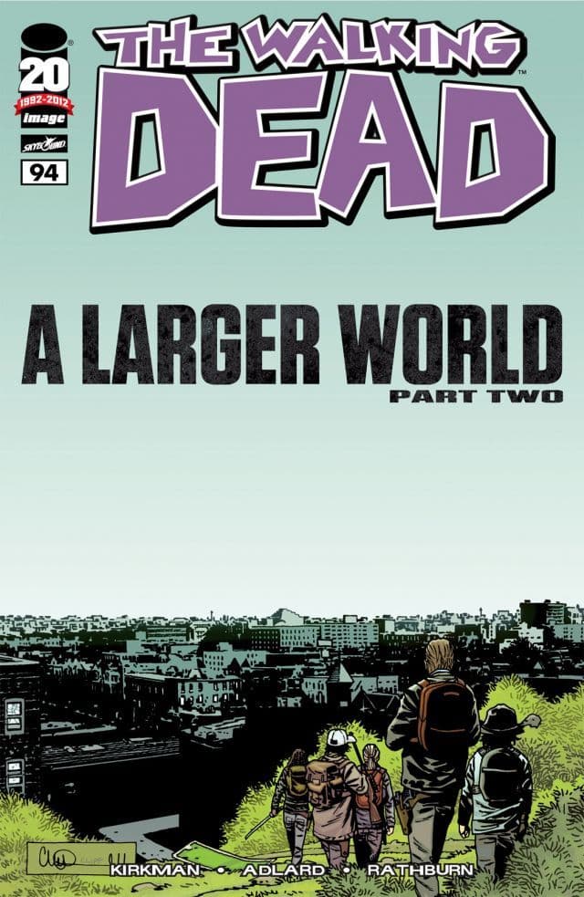 The Walking Dead #94 cover