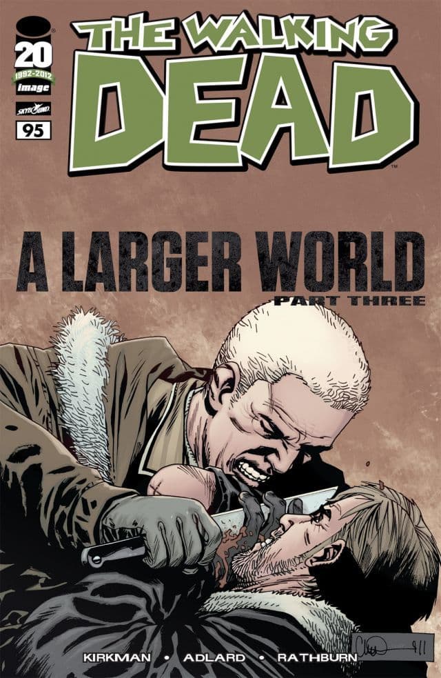 The Walking Dead #95 cover