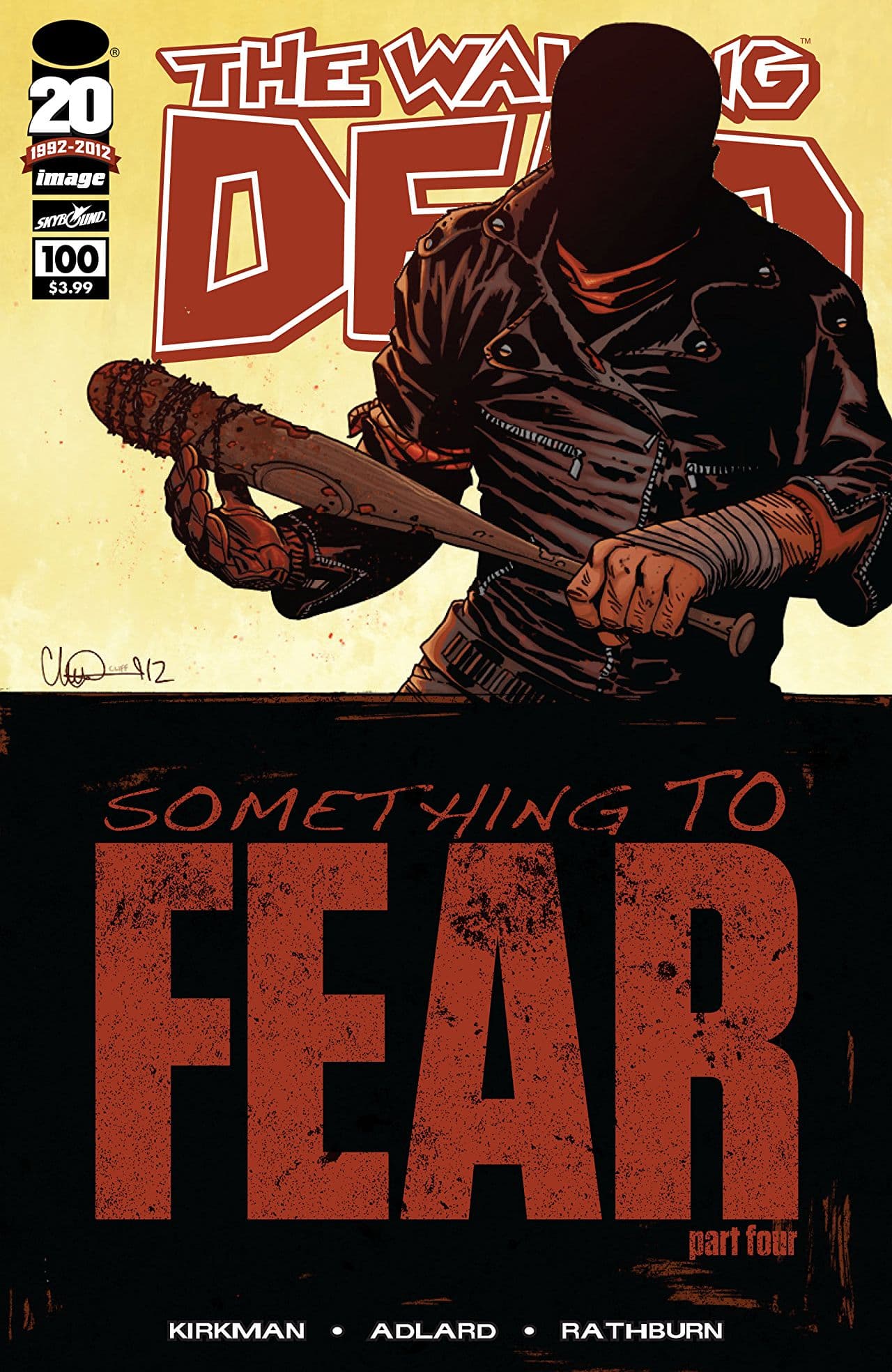 The Walking Dead #100 cover