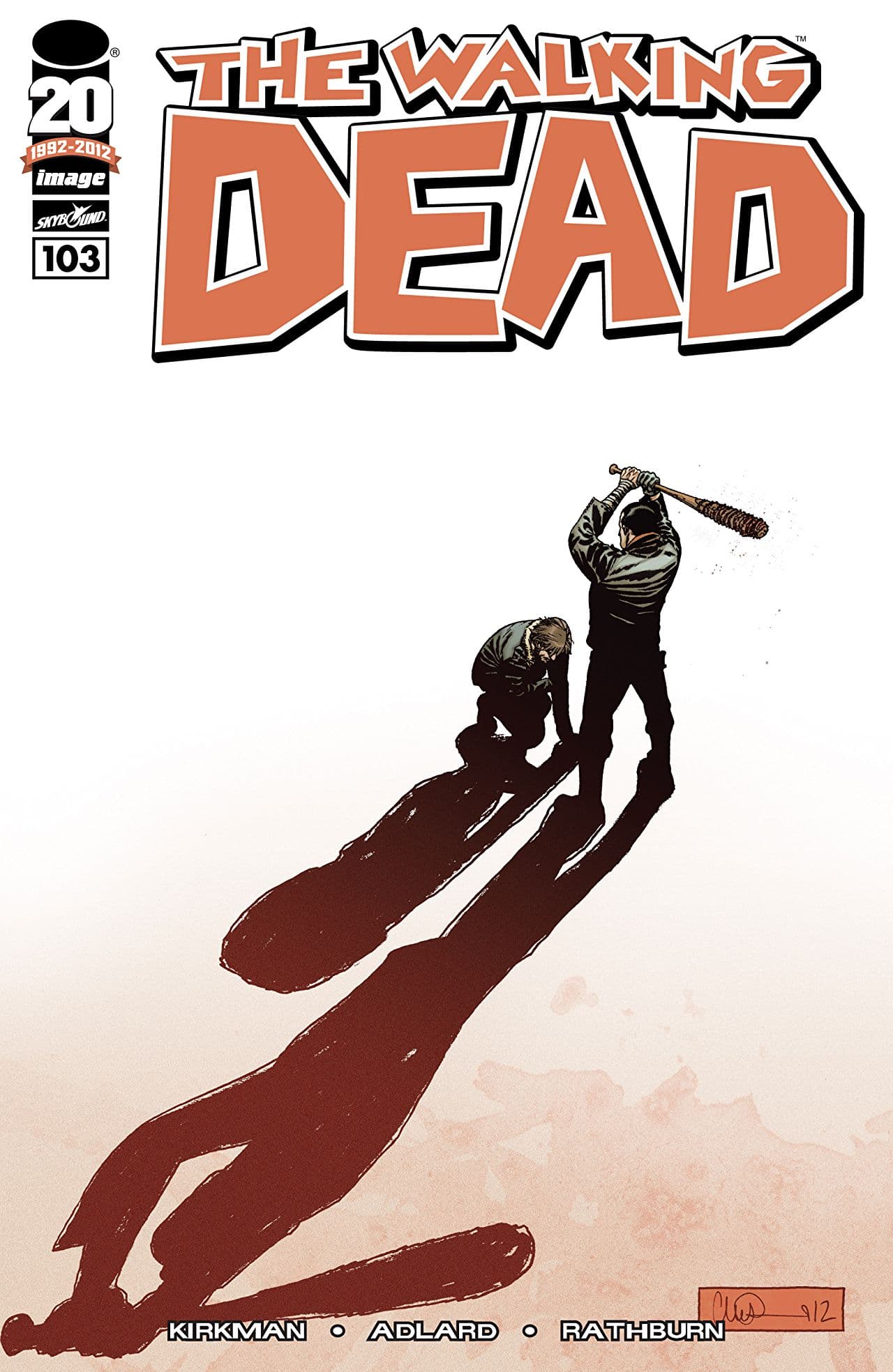 The Walking Dead #103 cover