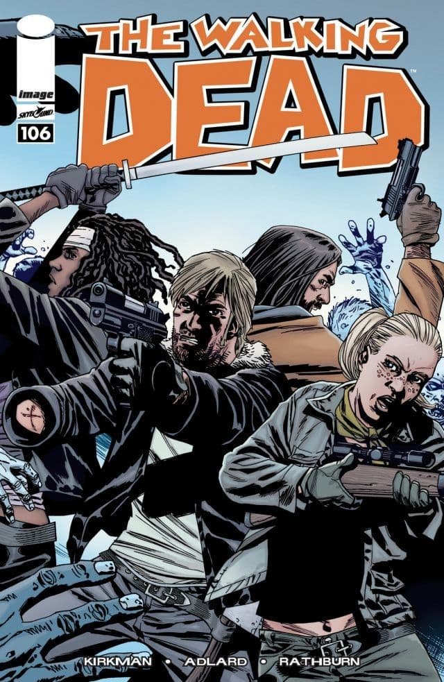 The Walking Dead #106 cover
