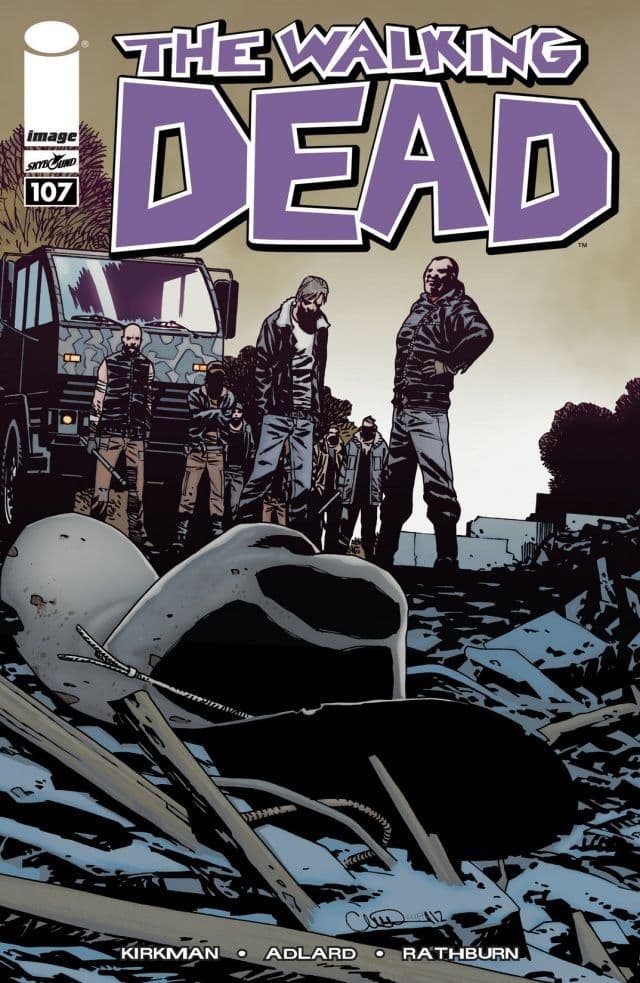 The Walking Dead #107 cover