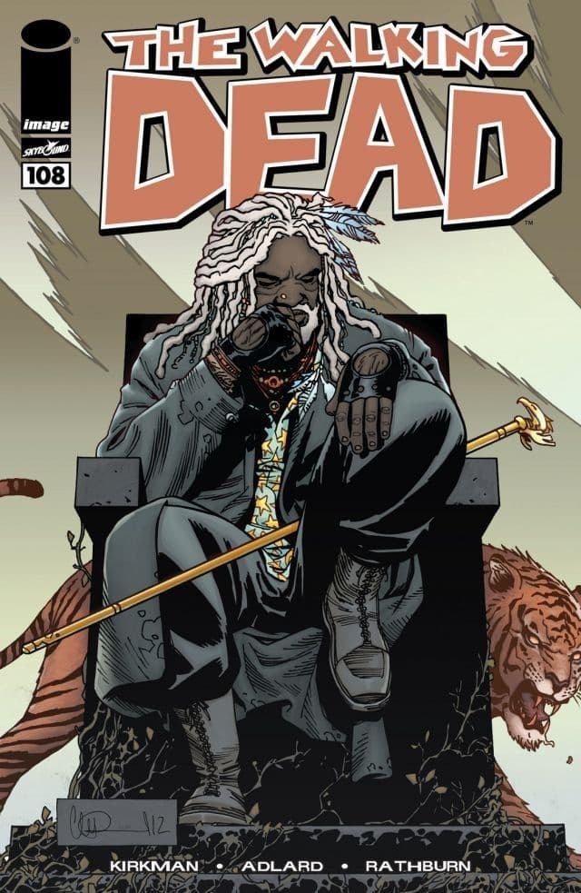 The Walking Dead #108 cover
