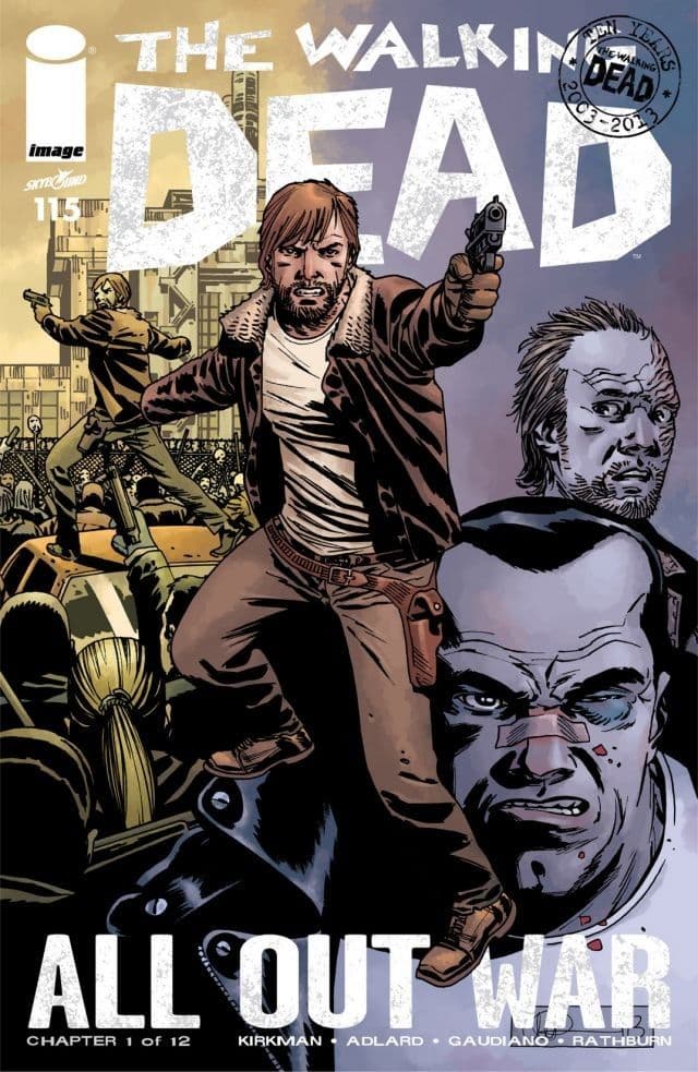 The Walking Dead #115 cover