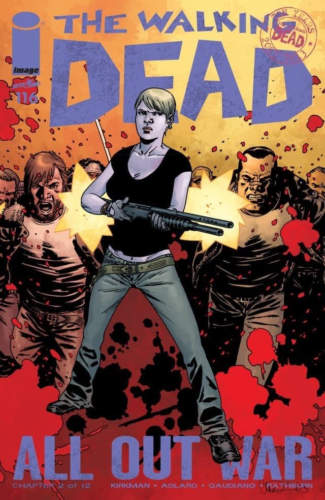 The Walking Dead #116 cover