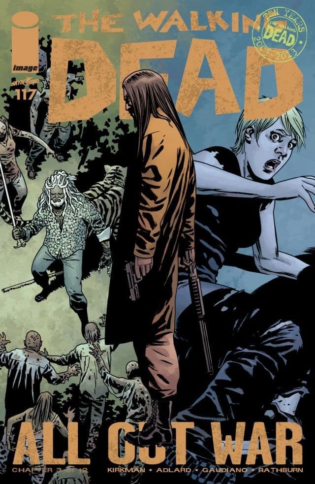 The Walking Dead #117 cover