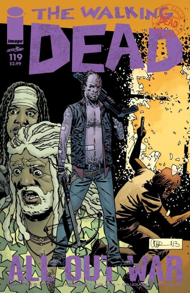 The Walking Dead #119 cover
