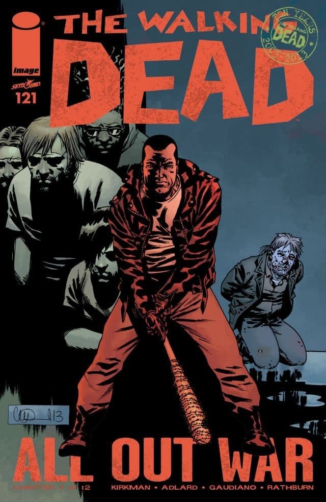The Walking Dead #121 cover