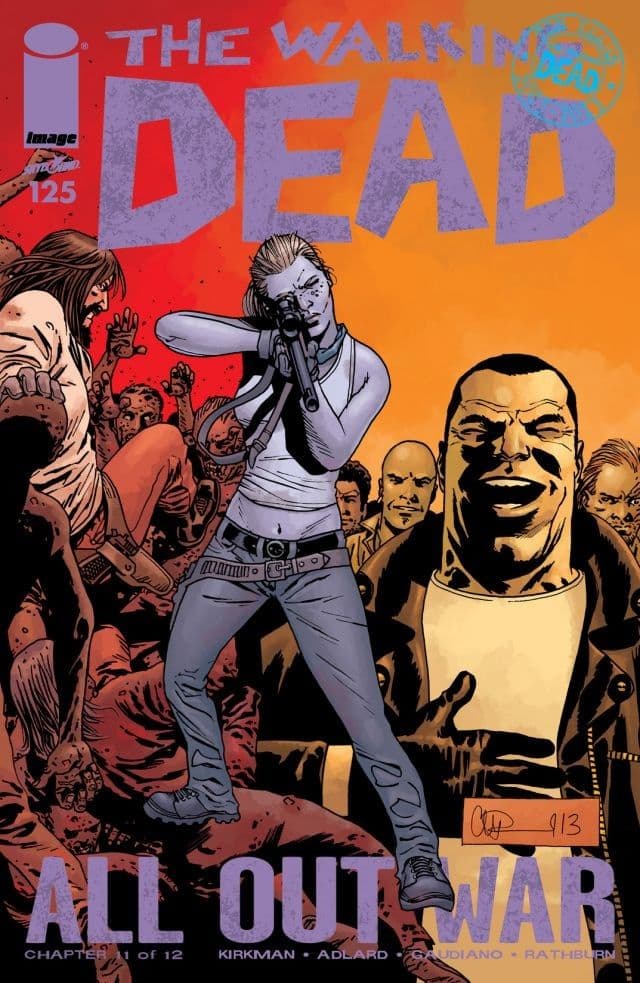 The Walking Dead #125 cover