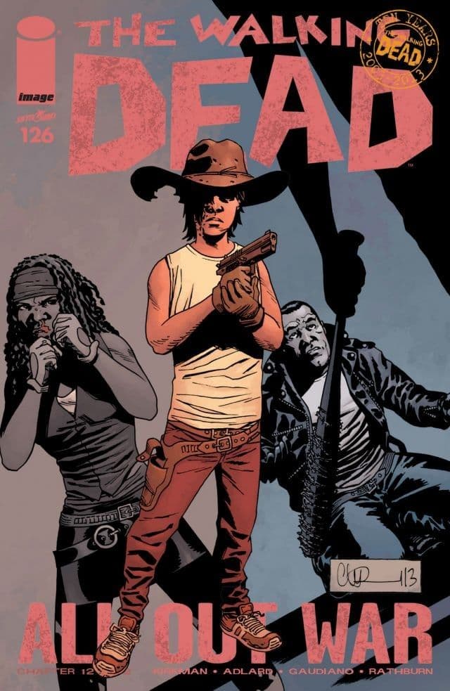 The Walking Dead #126 cover