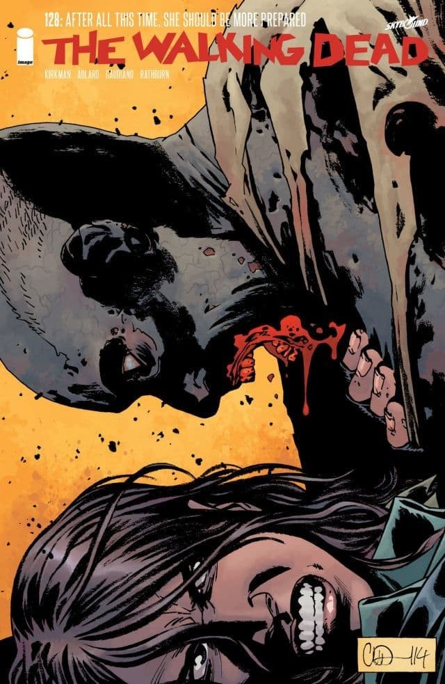 The Walking Dead #128 cover