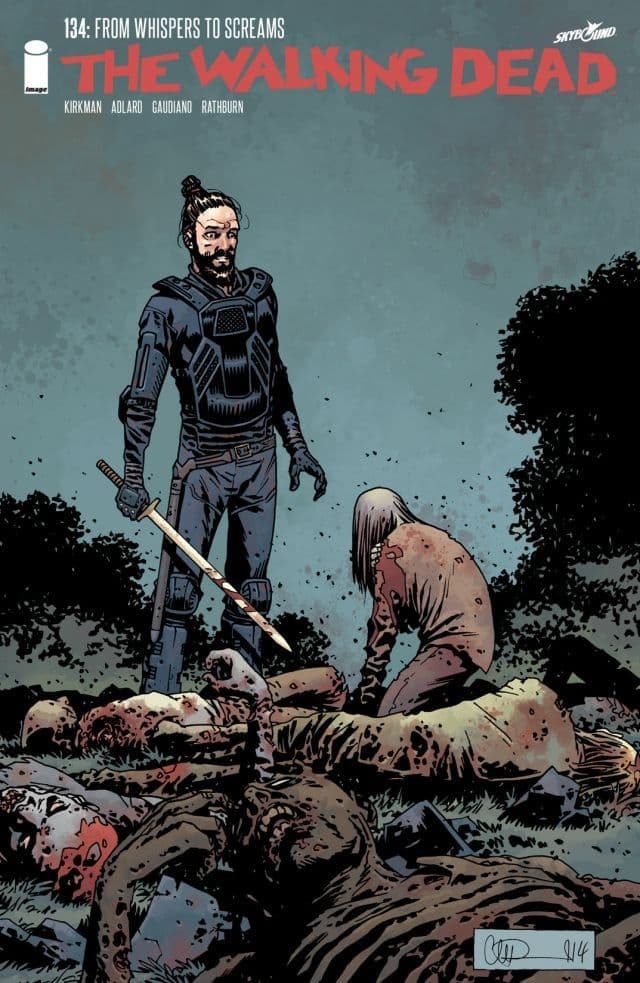 The Walking Dead #134 cover