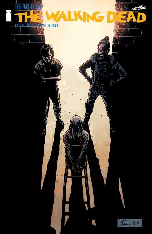 The Walking Dead #135 cover