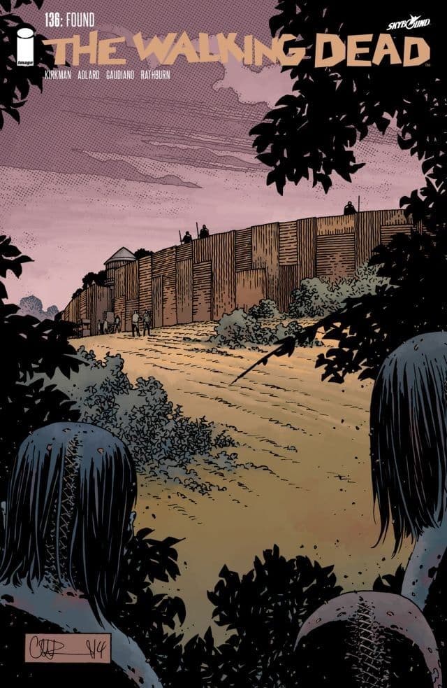 The Walking Dead #136 cover