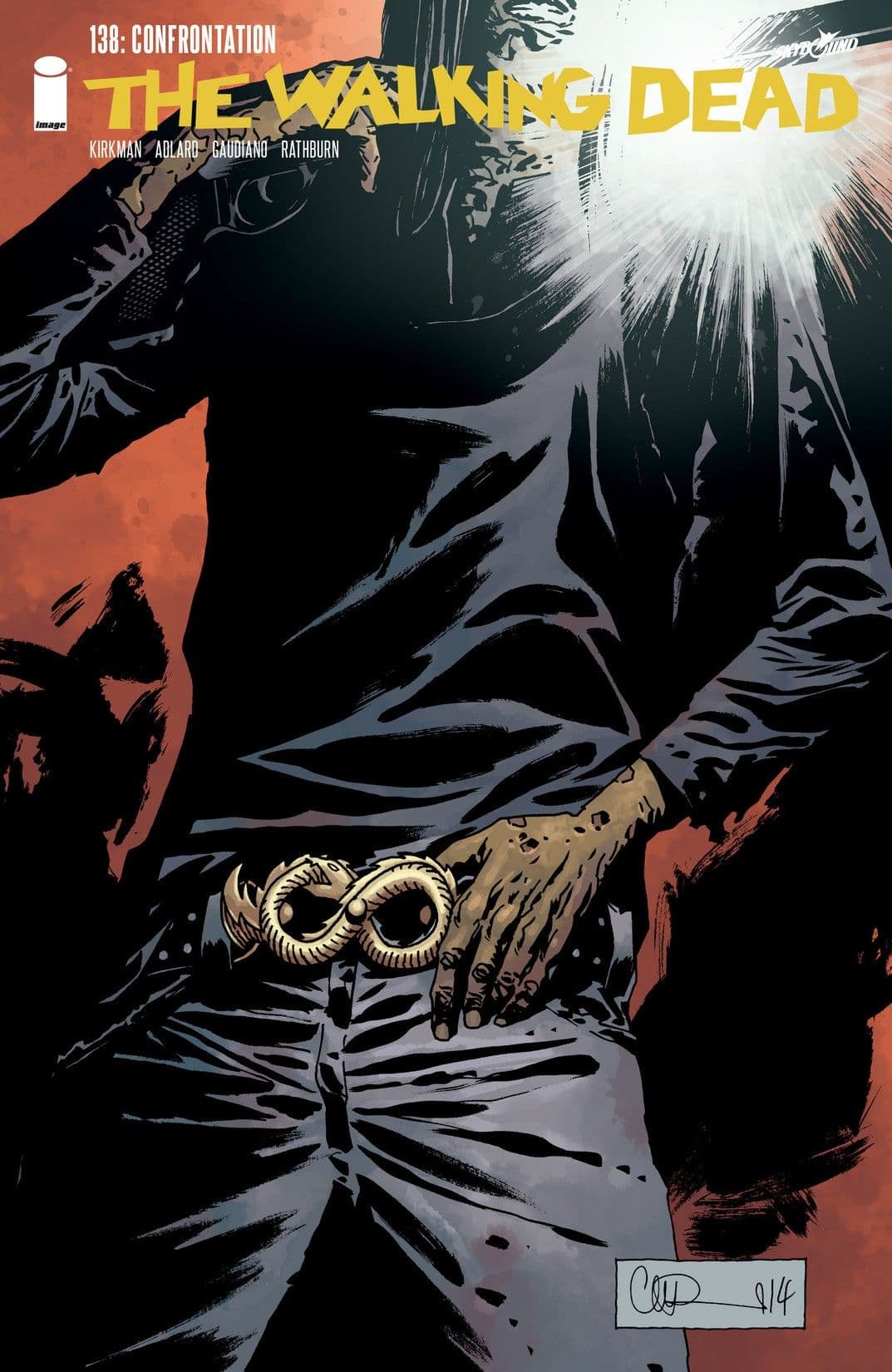 The Walking Dead #138 cover