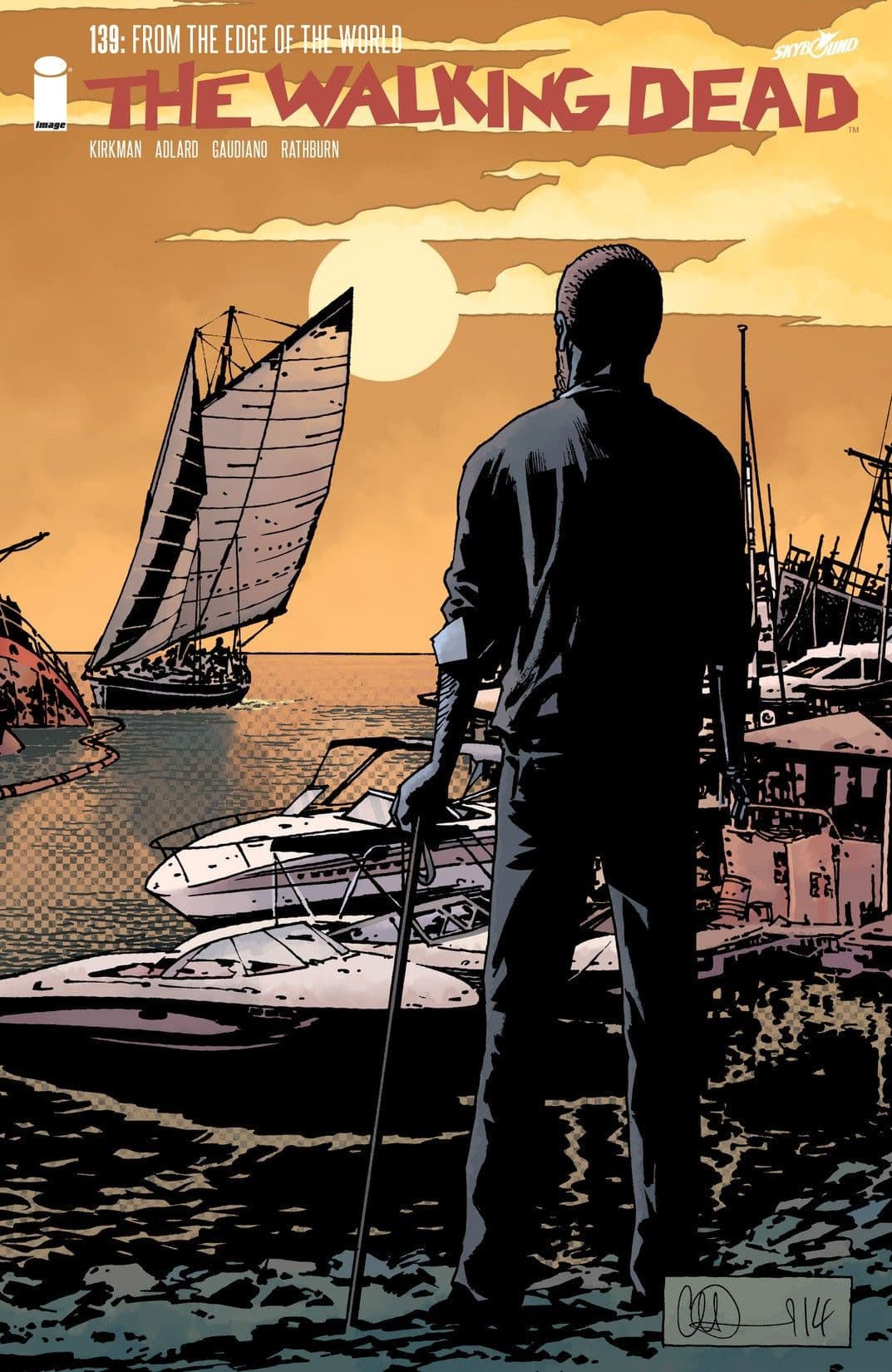 The Walking Dead #139 cover