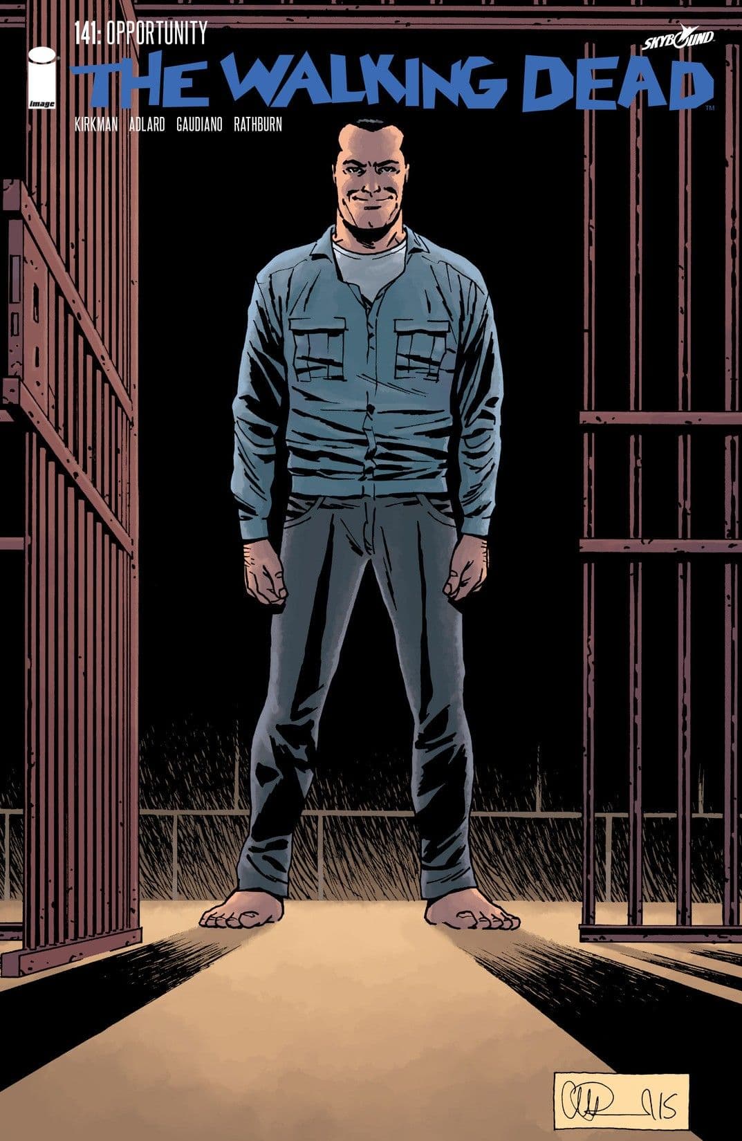 The Walking Dead #141 cover