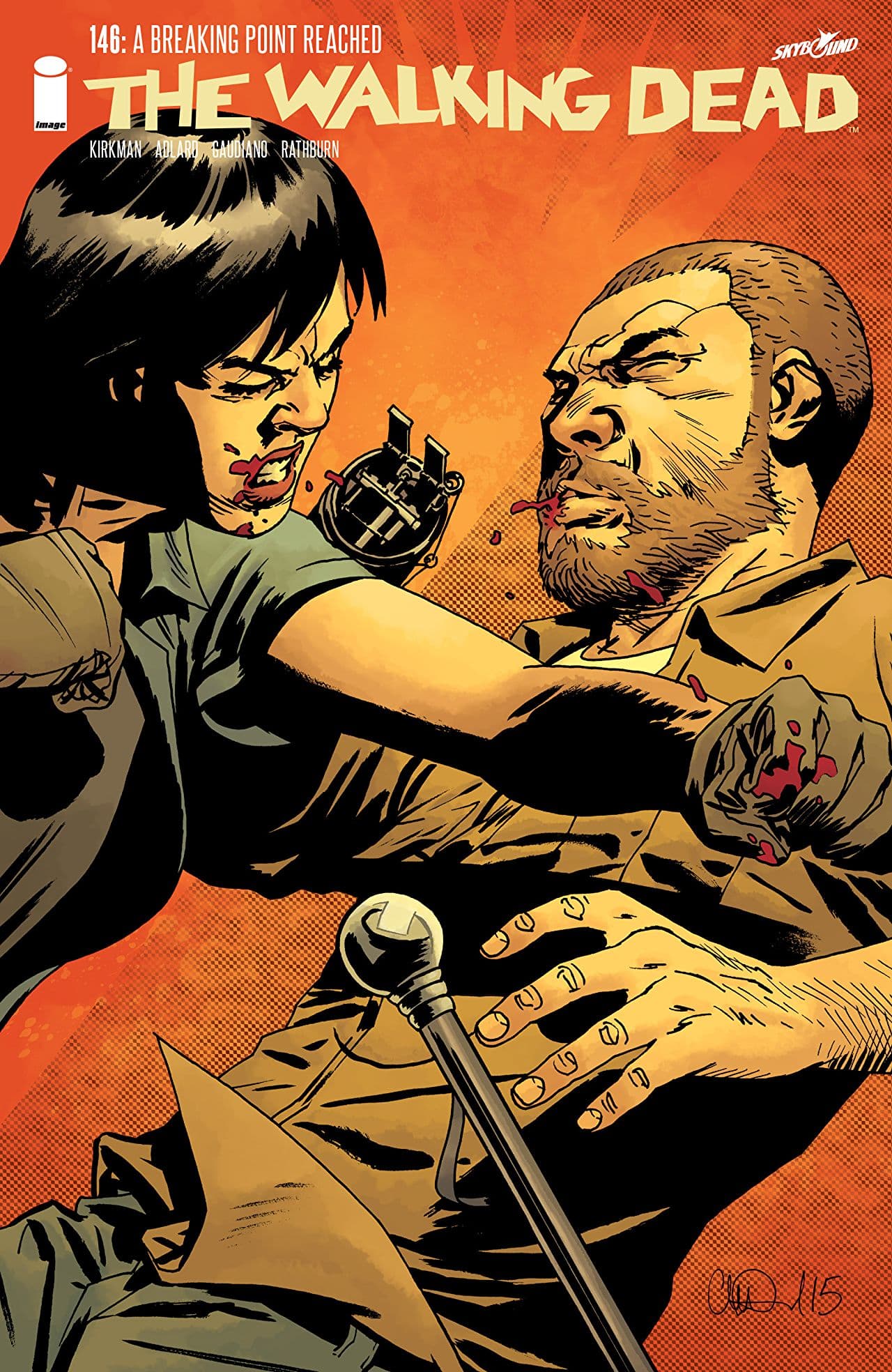 The Walking Dead #146 cover