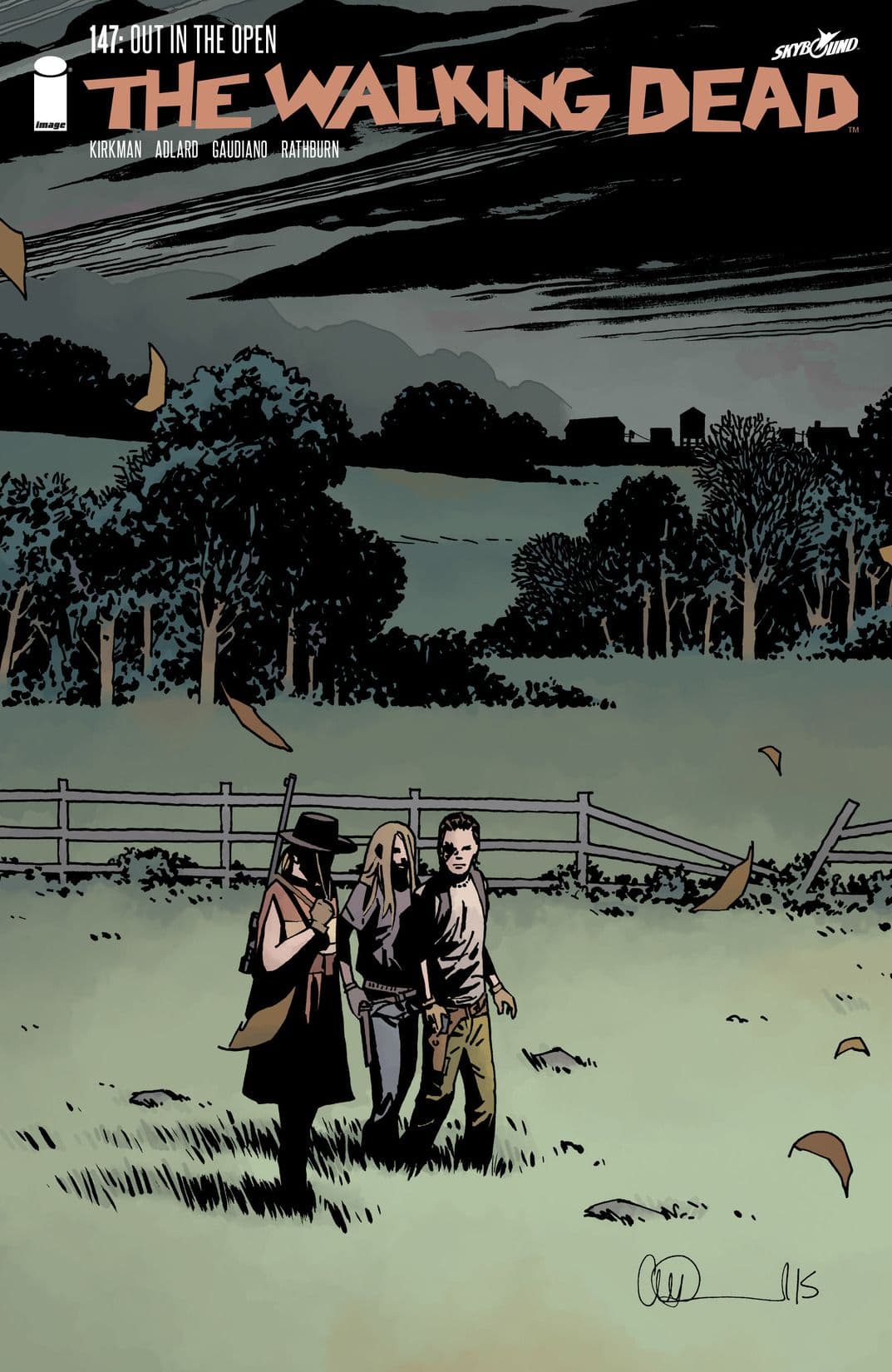 The Walking Dead #147 cover