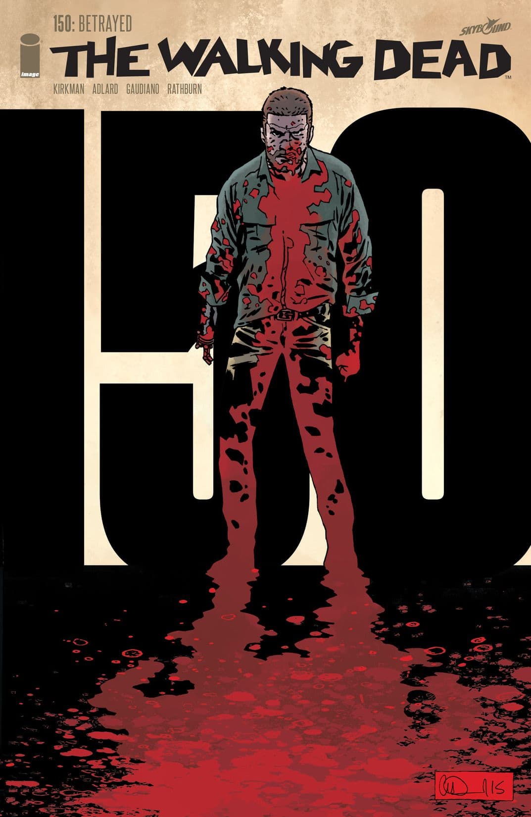 The Walking Dead #150 cover