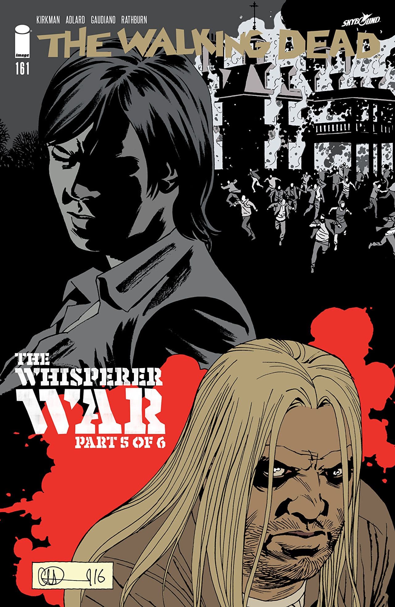The Walking Dead #161 cover
