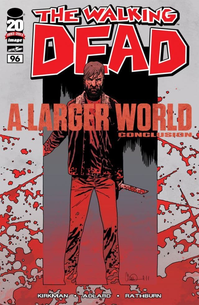 The Walking Dead #96 cover
