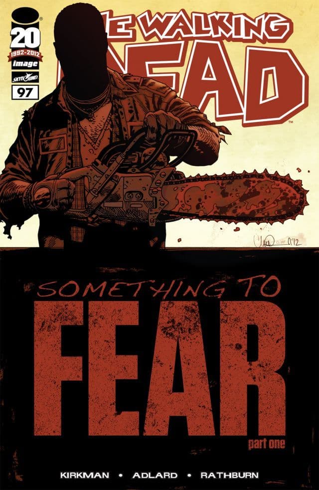The Walking Dead #97 cover