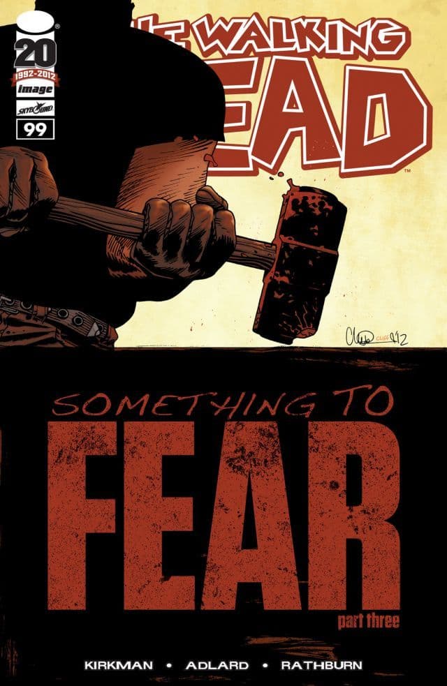 The Walking Dead #99 cover